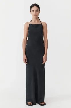 Adjustable Strap Dress - Black|St. Agni Online
