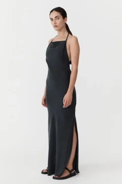 Adjustable Strap Dress - Black|St. Agni Online
