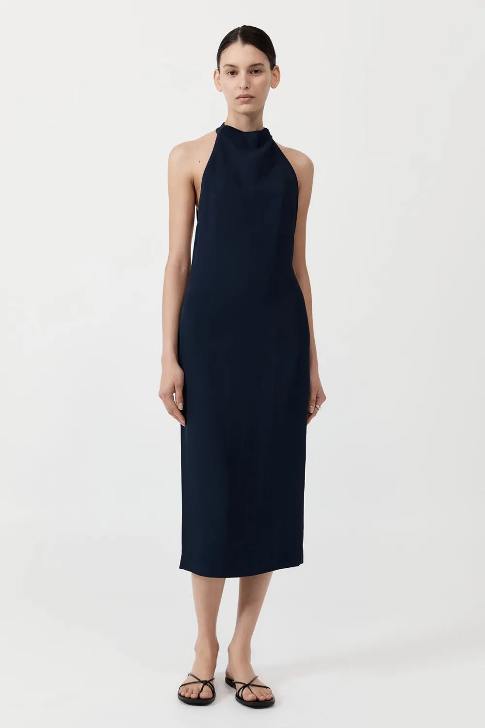 Asymm Belt Back Dress -|St. Agni Cheap