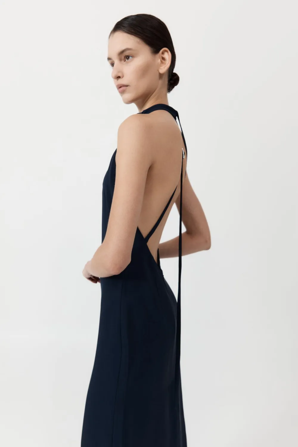 Asymm Belt Back Dress -|St. Agni Cheap