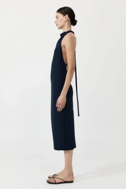 Asymm Belt Back Dress -|St. Agni Cheap