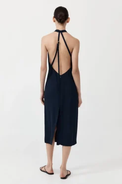 Asymm Belt Back Dress -|St. Agni Cheap