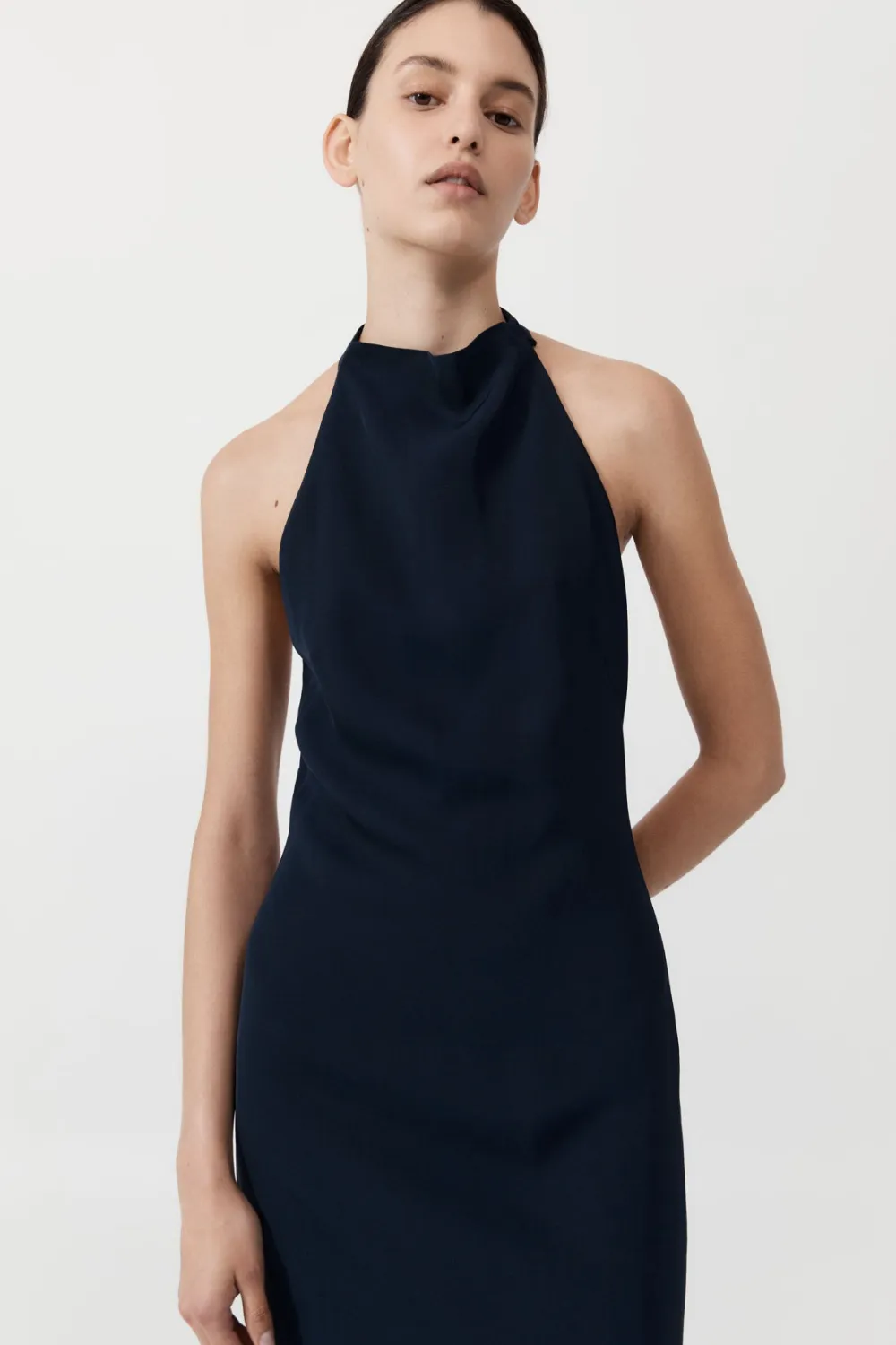 Asymm Belt Back Dress -|St. Agni Cheap
