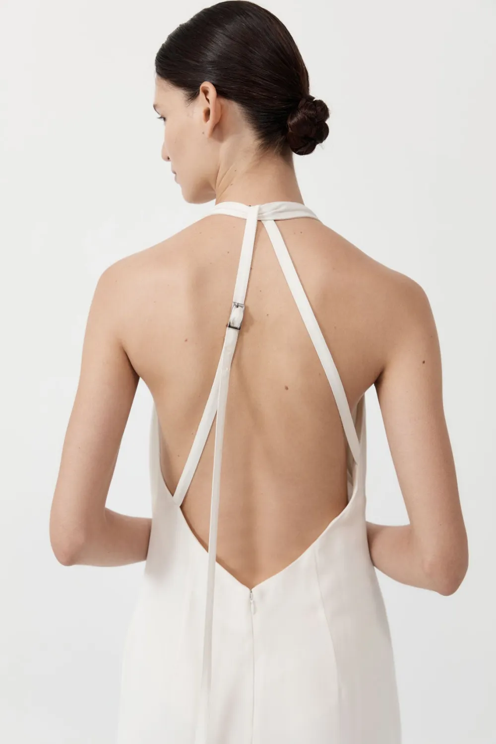Asymm Belt Back Dress -|St. Agni New