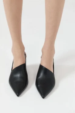 Asymmetric Heel - Black|St. Agni Discount
