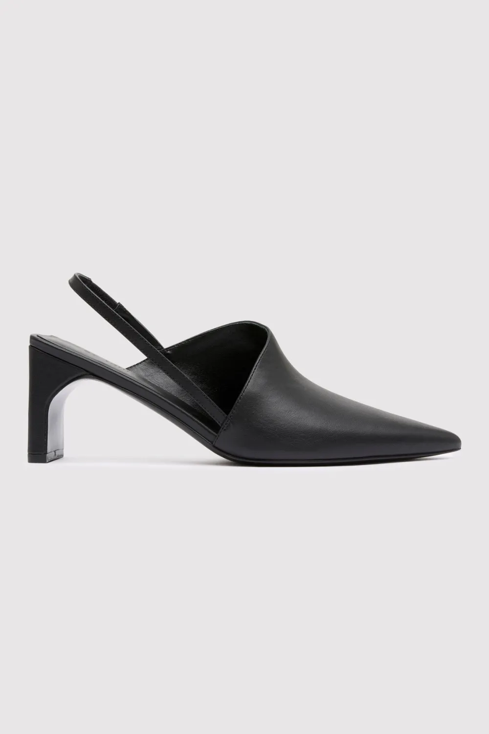 Asymmetric Heel - Black|St. Agni Discount