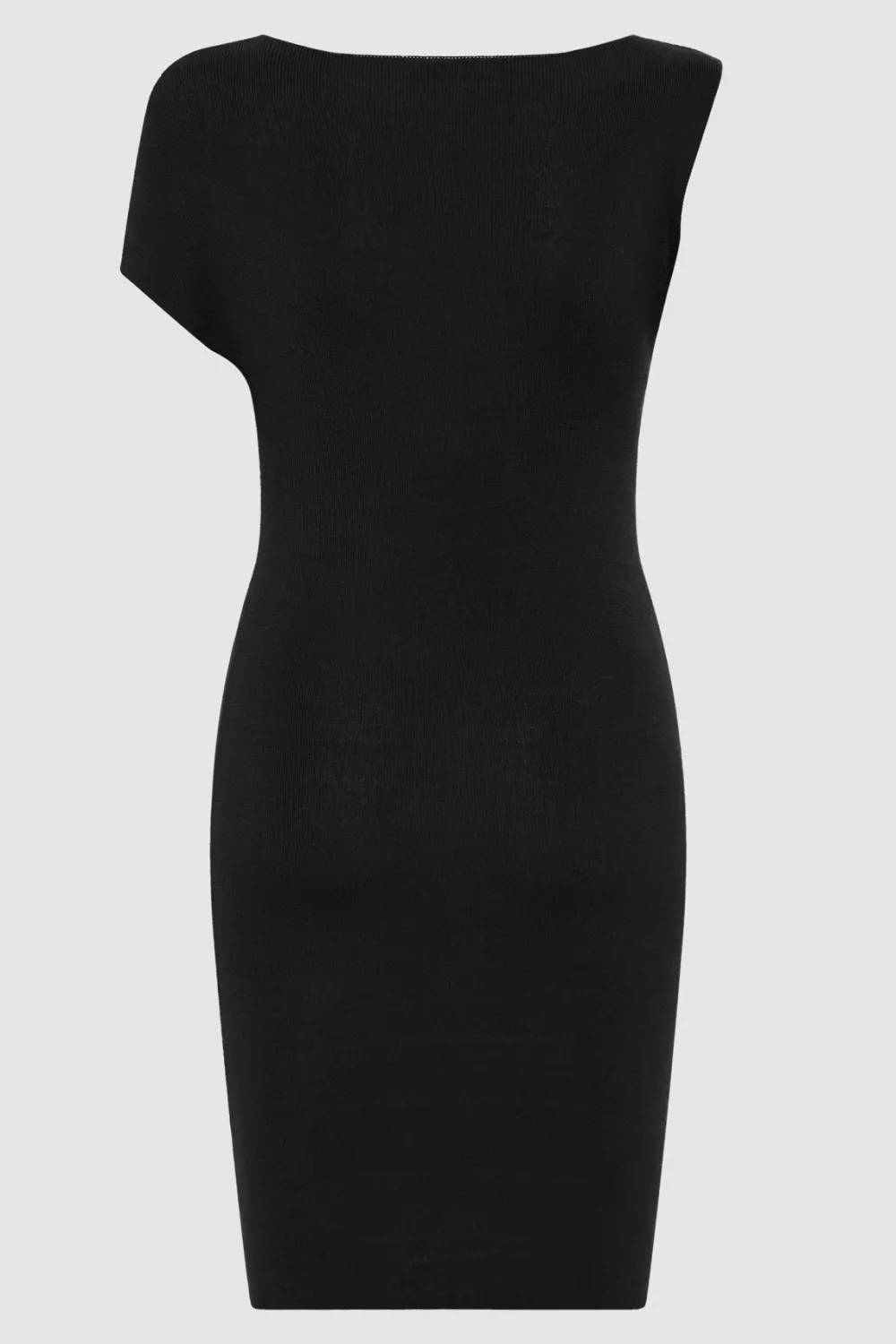 Asymmetric Knit Mini Dress -|St. Agni Outlet
