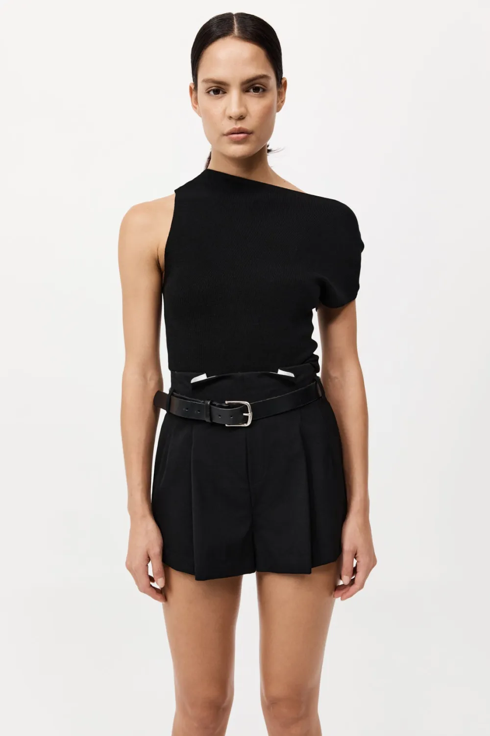 Asymmetric Knit Top -|St. Agni Flash Sale
