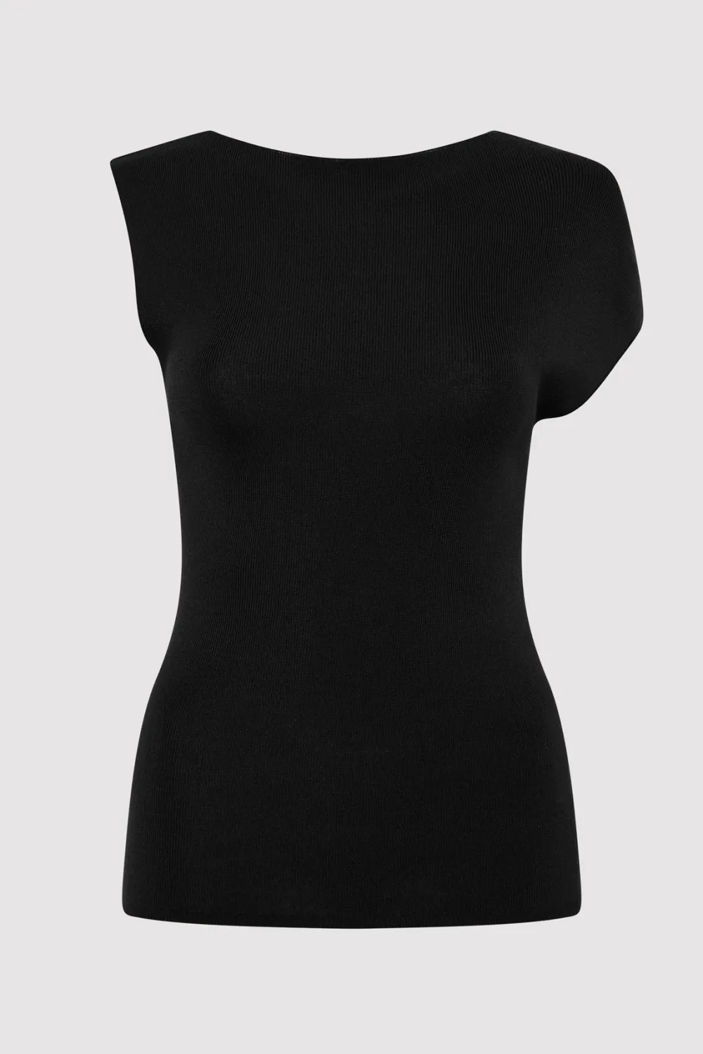 Asymmetric Knit Top -|St. Agni Flash Sale