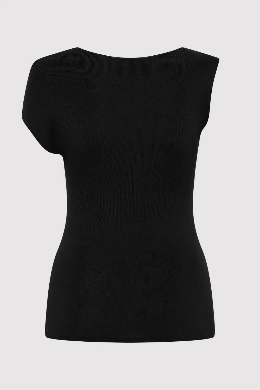 Asymmetric Knit Top -|St. Agni Flash Sale