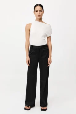 Asymmetric Knit Top -|St. Agni Flash Sale