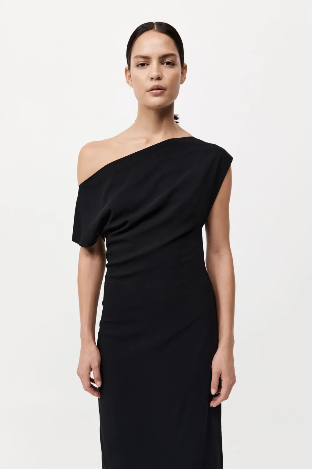 Asymmetric Off Shoulder Dress -|St. Agni Best