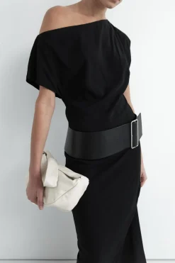 Asymmetric Off Shoulder Dress -|St. Agni Best