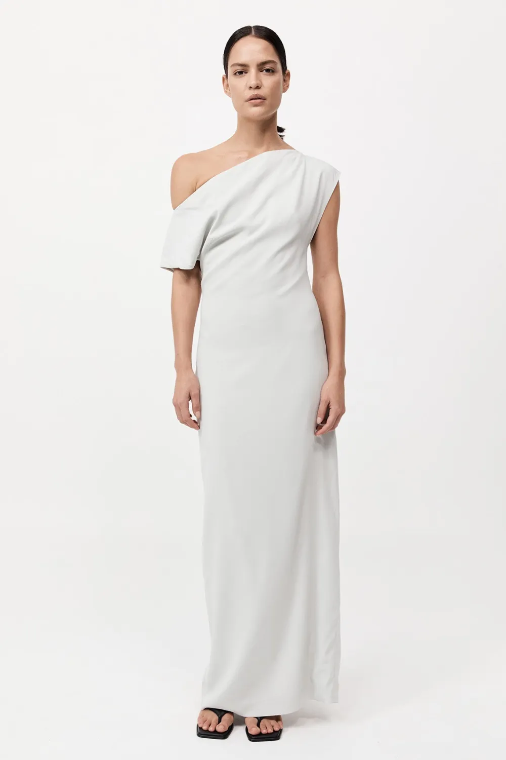 Asymmetric Off Shoulder Dress -|St. Agni Shop