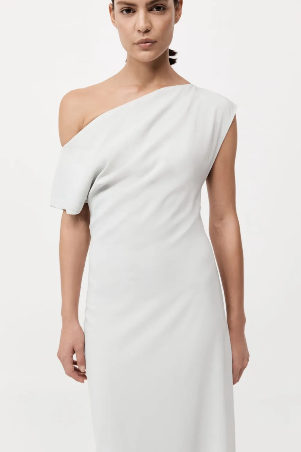 Asymmetric Off Shoulder Dress -|St. Agni Shop