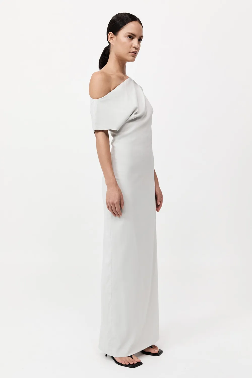 Asymmetric Off Shoulder Dress -|St. Agni Shop