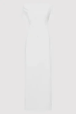 Asymmetric Off Shoulder Dress -|St. Agni Shop