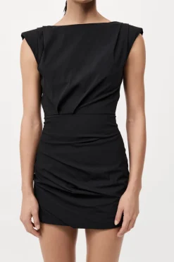 Bateau Tuck Mini Dress -|St. Agni Best Sale