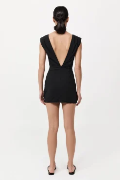 Bateau Tuck Mini Dress -|St. Agni Best Sale