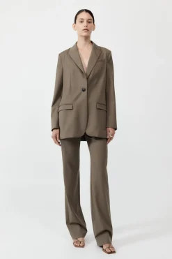 Belt Detail Blazer -|St. Agni Hot