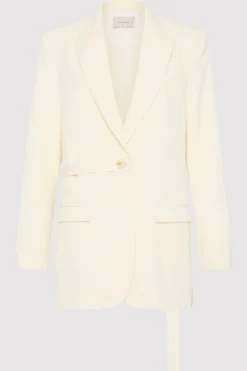 Belt Detail Blazer -|St. Agni Fashion