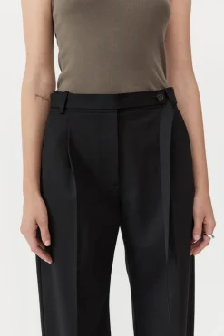Belted Pants - Black|St. Agni New