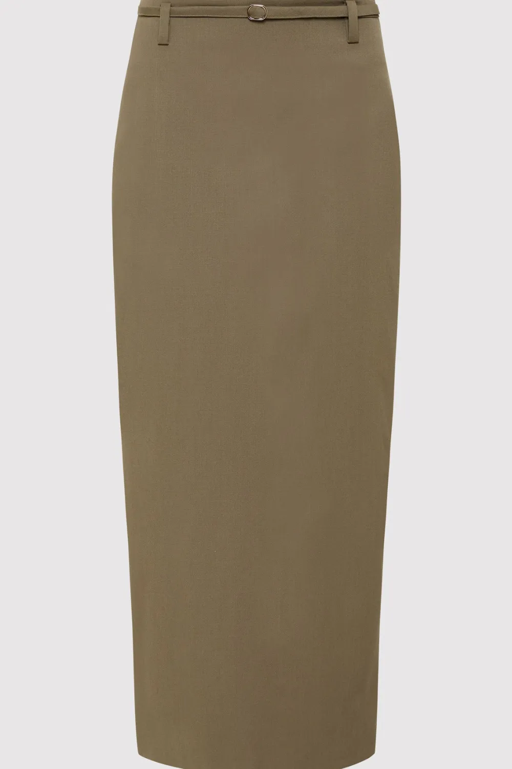 Belted Pencil Skirt -|St. Agni Discount