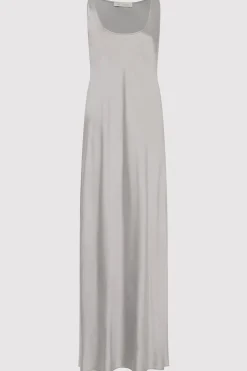 Bias Tank Dress - Silver|St. Agni Cheap