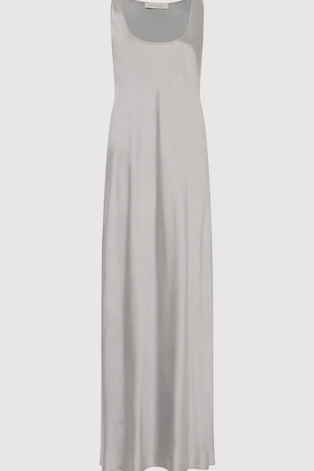 Bias Tank Dress - Silver|St. Agni Cheap