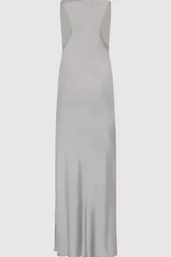 Bias Tank Dress - Silver|St. Agni Cheap