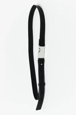 Buckle Detail Belt - Black|St. Agni Fashion