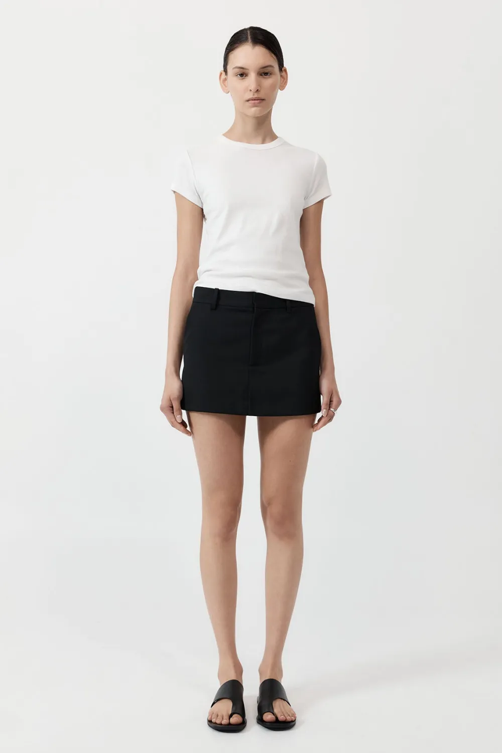 Carter Mini Skirt - Black|St. Agni Shop