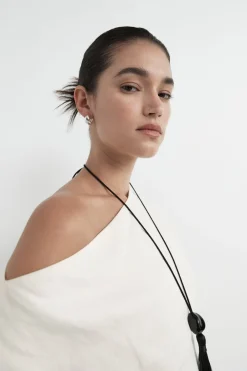 Casati Necklace - Black - By Ayllón|St. Agni New