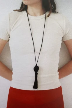 Casati Necklace - Black - By Ayllón|St. Agni New