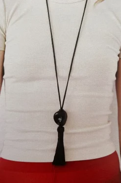 Casati Necklace - Black - By Ayllón|St. Agni New