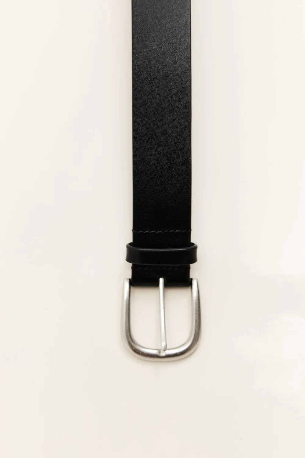 Classic Buckle Belt - Black|St. Agni Sale