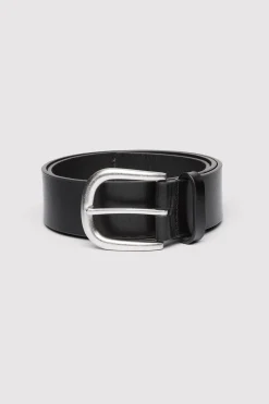Classic Buckle Belt - Black|St. Agni Sale