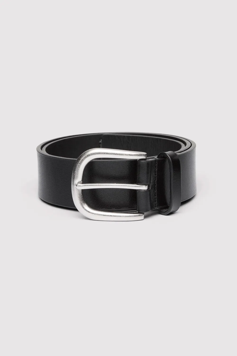 Classic Buckle Belt - Black|St. Agni Sale