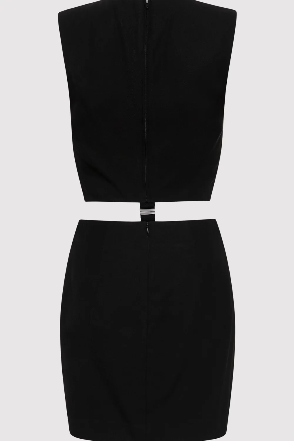 Clip Buckle Mini Dress -|St. Agni New