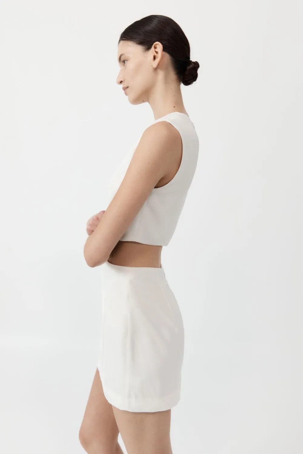 Clip Buckle Mini Dress -|St. Agni Sale