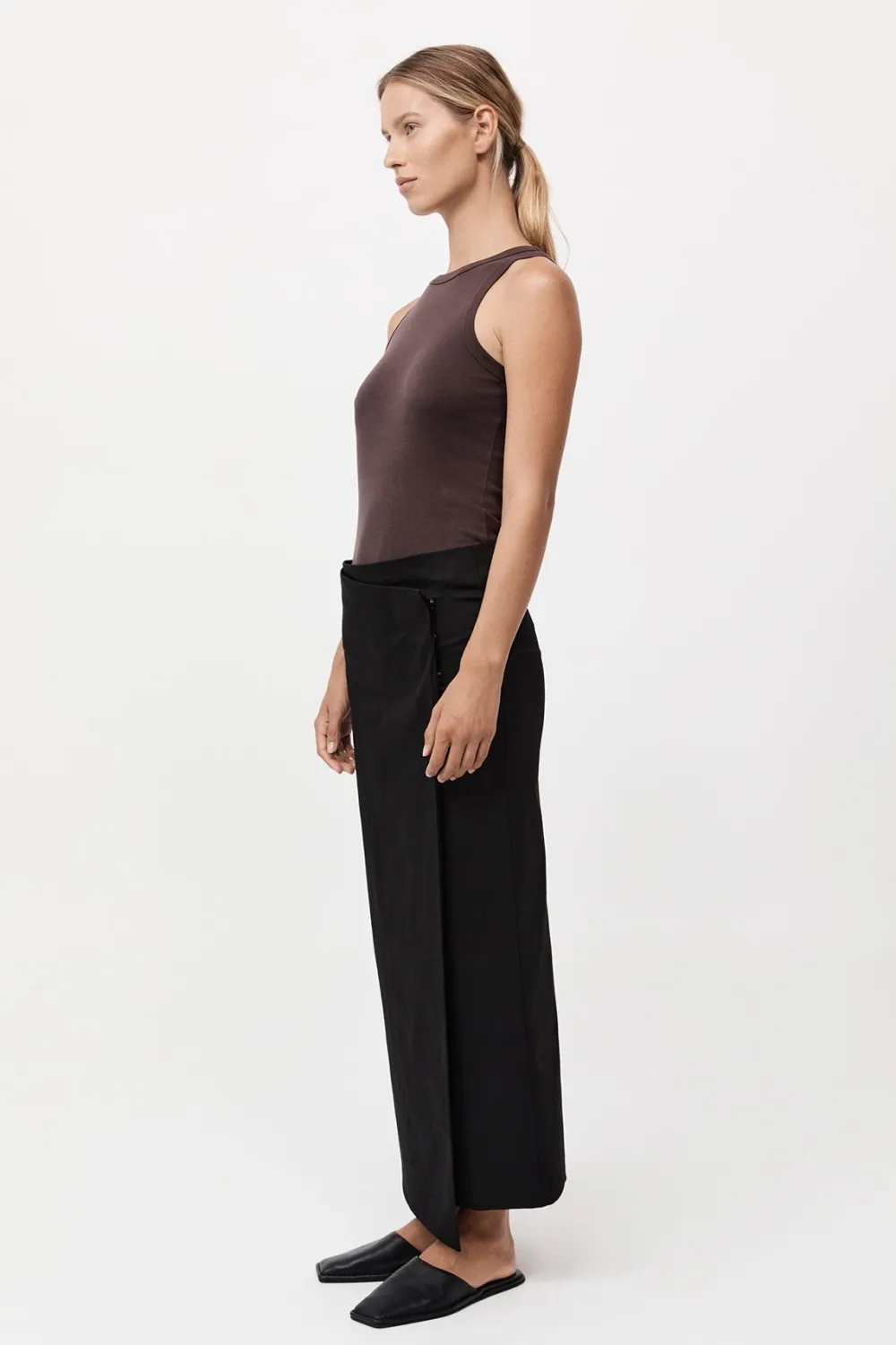 Column Wrap Skirt -|St. Agni Online