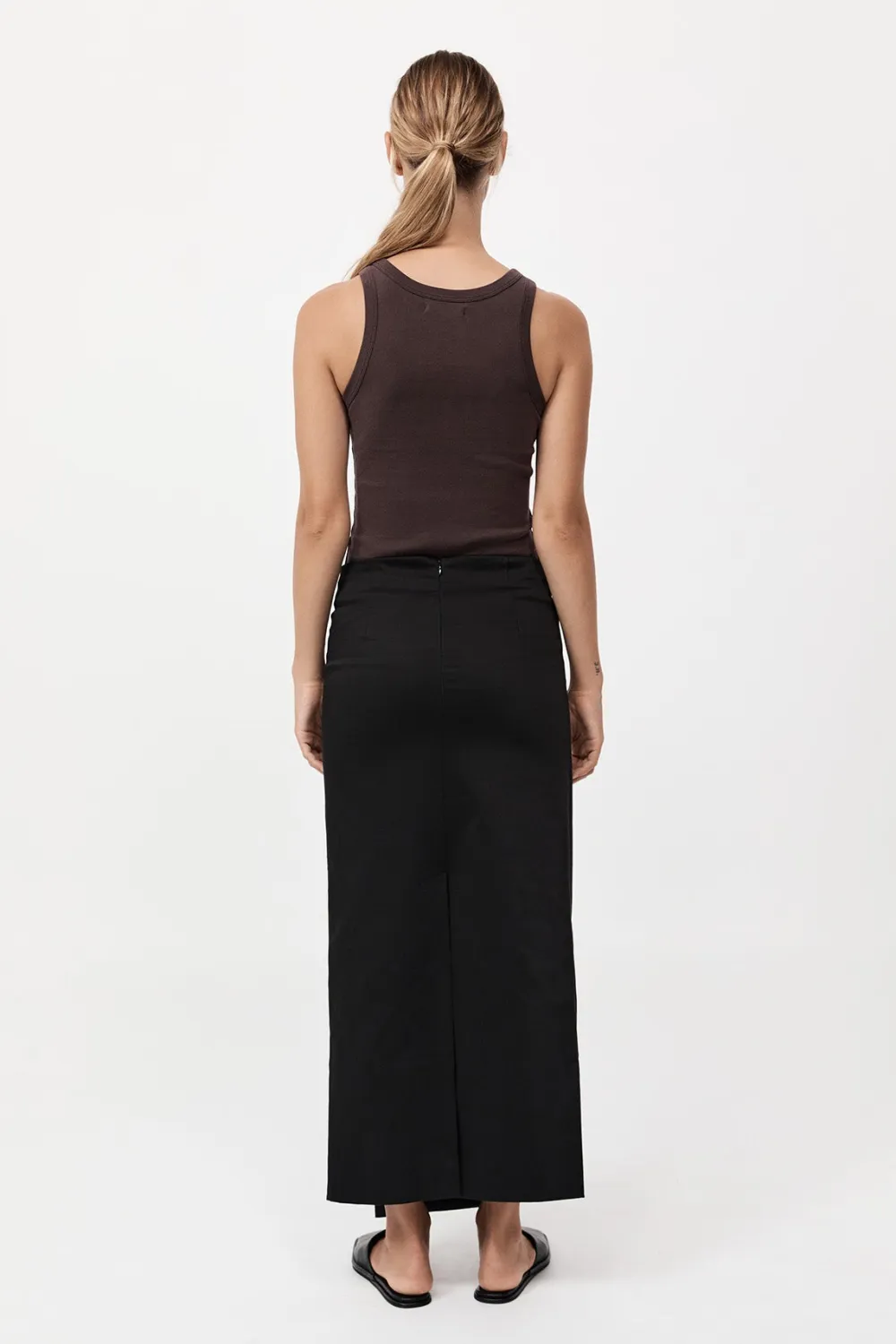 Column Wrap Skirt -|St. Agni Online
