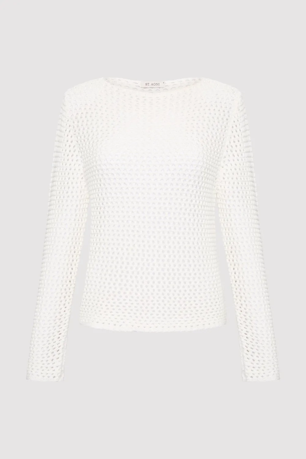 Cotton Crochet Jumper -|St. Agni Cheap