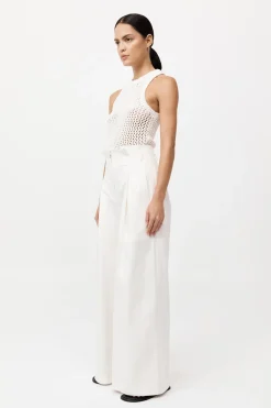 Cotton Crochet Tank -|St. Agni Flash Sale