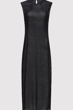 Cotton Grid Dress -|St. Agni Flash Sale