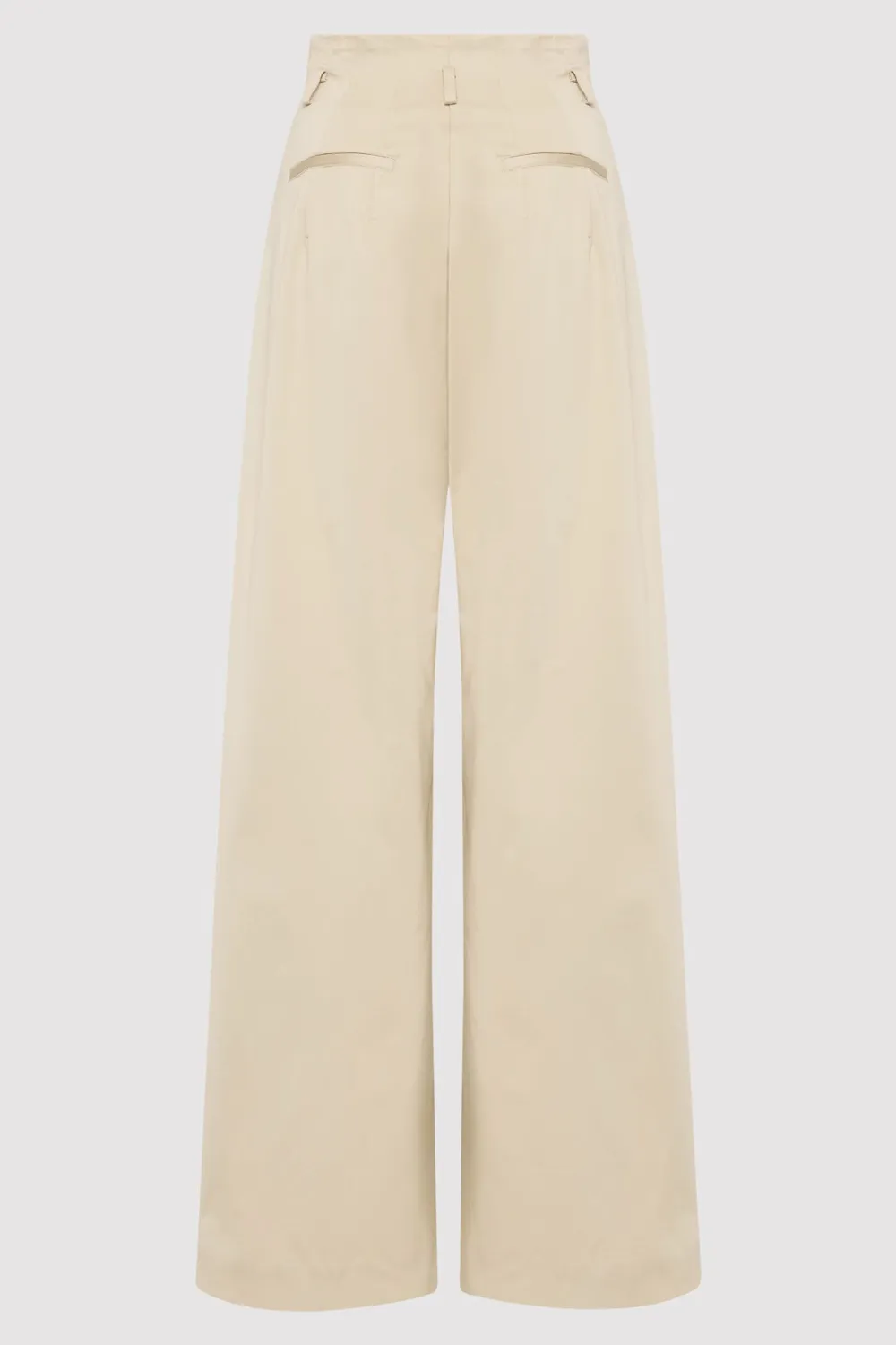 Cotton Paperbag Waist Trousers -|St. Agni Hot