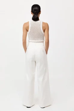 Cotton Paperbag Waist Trousers -|St. Agni Cheap