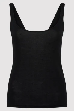 Cowl Back Cami - Black|St. Agni Cheap