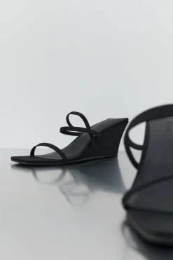 Cross Strap Wedge -|St. Agni Clearance