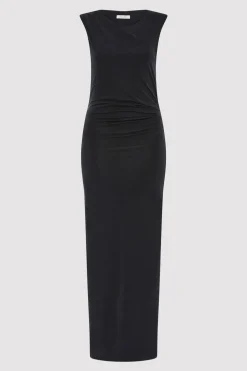 Cupro Jersey Drape Dress -|St. Agni Shop